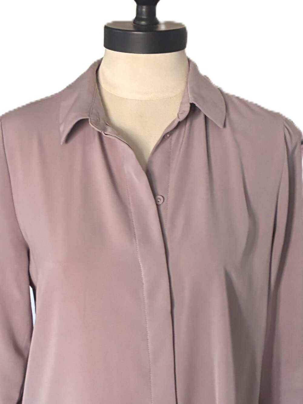 H&M Dusty Mauve Blouse sz 8